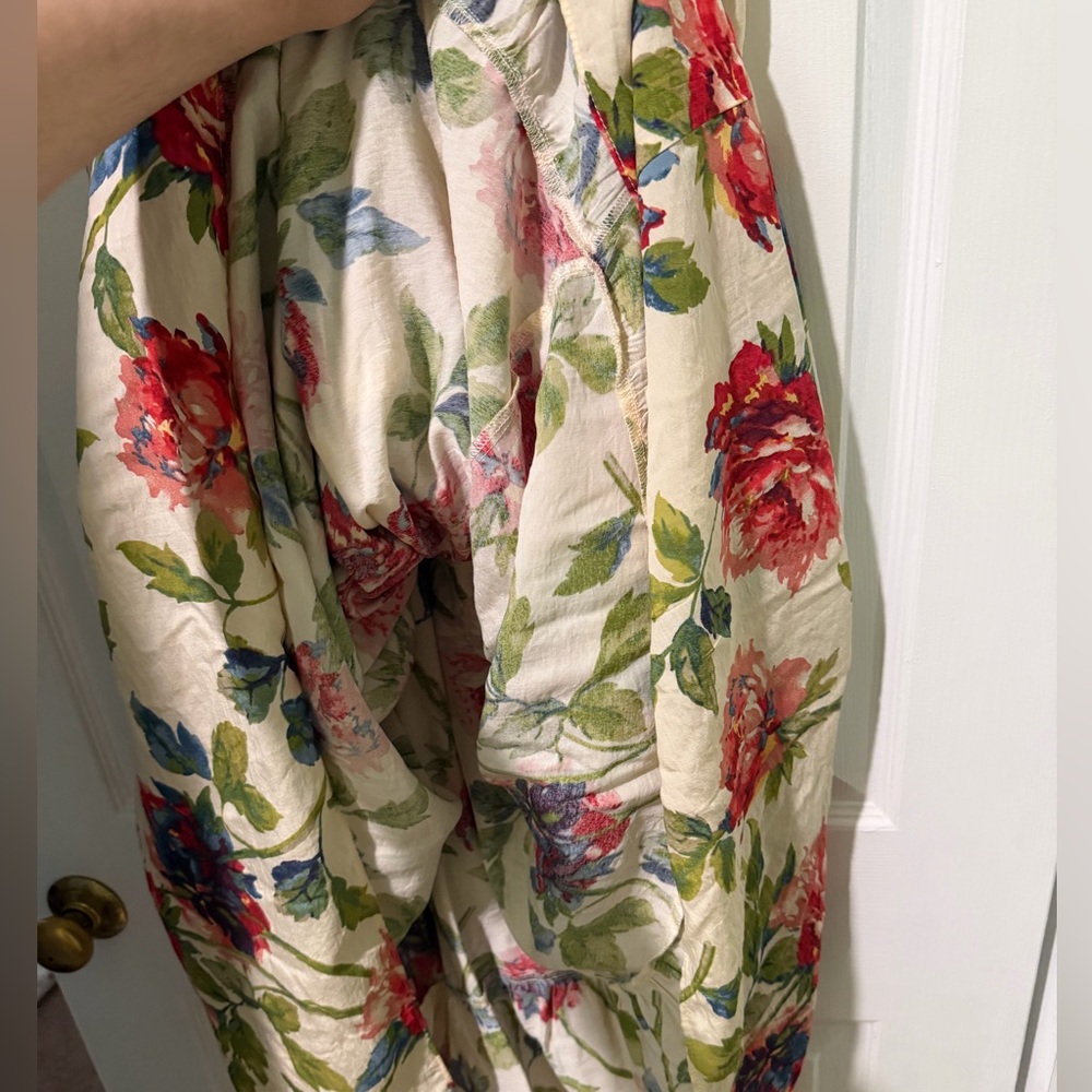 Abercrombie floral tiered maxi dress, size S - Picture 5 of 8